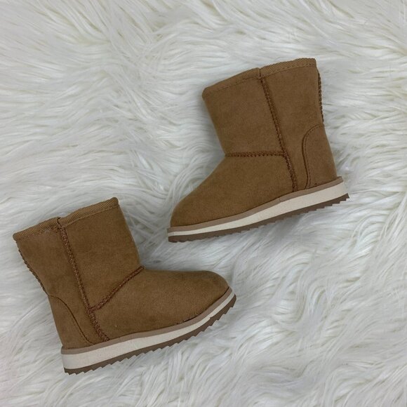 Cozy Faux Shearling Winter Boot Unisex Baby Size 7 New With Tags - Picture 2 of 8